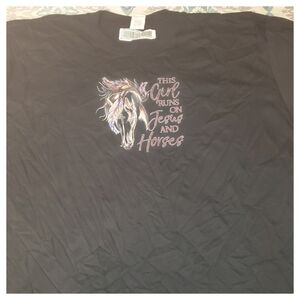 BRAND NEW black short sleeve shirt